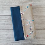 ブックカバー★文庫・新書・児童文庫サイズ対応可★マリン柄