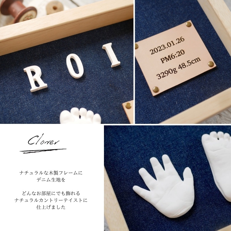 手形・足形 nami Amazon.co.jp: ハーフバースデー6ヶ月 手形アート 手形足形