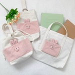 うさぎの入園入学3点セット　男の子　女の子　シンプル　帆布