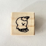 鬼ビション 犬のイラストスタンプ