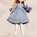 ニット トップス  服 冬服 リカちゃん 灰色