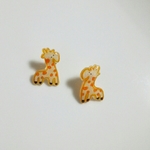 ゆるかわ♡きりんさんのピアス