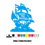 全10色 KIDS ON BOARD 船 ステッカー 