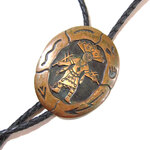 50s Vintage Peru Solid Copper Loop Tie