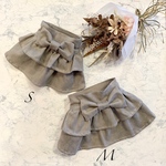 新作✨オススメ🎀小型犬用 スエード調スカート♡/完成品/マナースカート/リボン/ S & Mサイズ　1点 ずつ