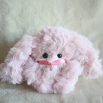 ピンクのたれ耳もふうさちゃん