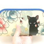 ラクチン♪長財布「猫と金魚」