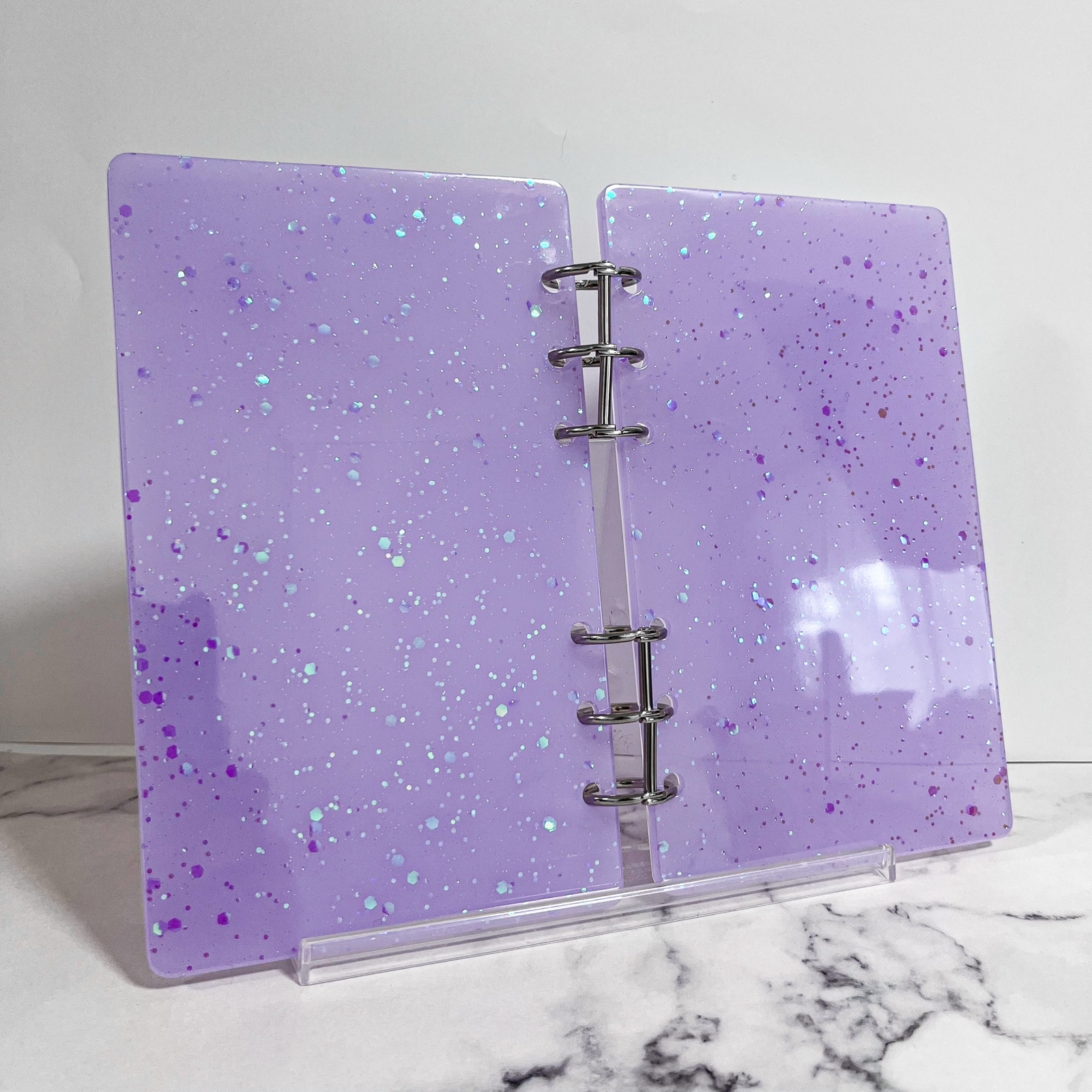 ♡レジン　バインダー　オーダーページ♡ saving　セービングバインダー　貯金 レジン バインダー A6 saving challenge 貯金 セービング - メルカリ