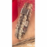 Modern Victorian style table braiding