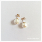  【14kgf】mirror perl pierce
