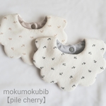 Pile　Bib【cherry】パイル