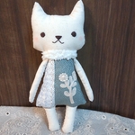 ミナペルホネン ほのぼのねこちゃん ママサイズ