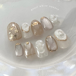 pearl white nuance 🥂