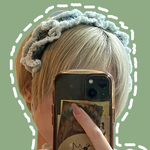 ヘッドドレス 耳あて フリル ハンドメイド イヤマフ 白 黒 ゴシックロリータ