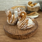 スワンのシュー　3点セット　ミニチュアアート