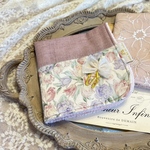 刺繍付き★チューリップタオルハンカチ★ハンドタオル★お名前刺繍★女の子★ママ★プチギフト