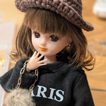 ストーン ドロップイヤリングS（ドール用）