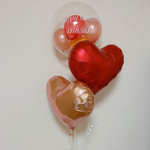 ヘリウムバルーンブーケ【誕生日/ウェディング】（C360H02）