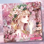 Floral Princess Collage Sticker BOX