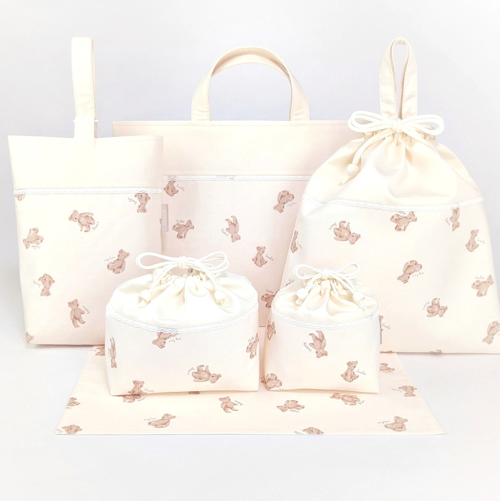テディベア＊入園入学６点セット