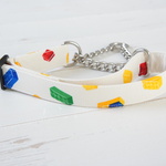 【sale】中～大型犬★カラフルブロック★ハーフチョーク