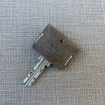 キーカバー　グレー　マルゴーレザー