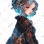 ℳ. xoxoshop オリジナル人物ステッカー 星座シリーズ