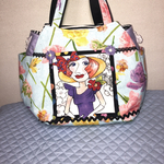 チューリップバッグ　ロラライハリス　ハンドメイド