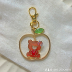 【残り1つ】リンゴちゃん キーホルダー