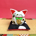 招き猫猫【大】将棋　王将　/   招財貓【大】　　お正月　正月飾り