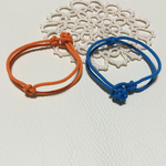 叶結びペアブレスレット
