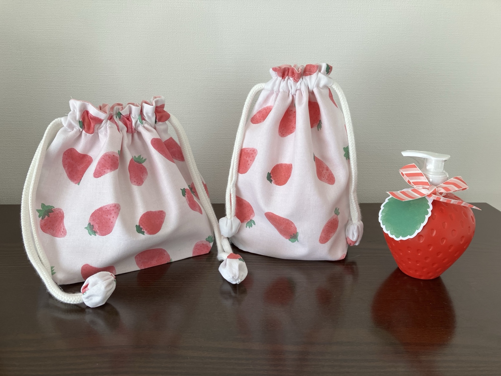 【専用】入園入学セット ７点 いちご ハンドメイド イチゴ - 入園入学セットの人気通販 | minne 国内最大級の
