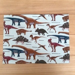 ランチョンマット 30×40センチ   恐竜(裏地なし)　ミントグリーン✨