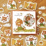 フレークシール『🍓苺くま🍓』