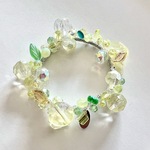 ミモザ : 春色 clarity ビーズシュシュ