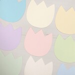 ミニカード《18色》チューリップ【B033】メッセージカード/タグ/サンキューカード/プチカード/POP/値札/寄せ書き