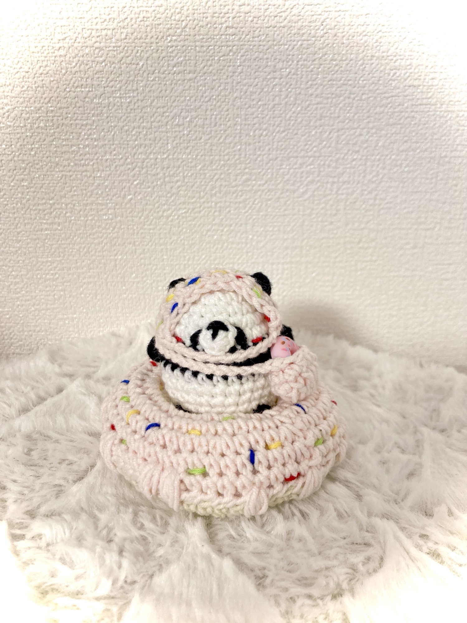 Y*。様 ころころドーナツくんのキーホルダー◎ 編みぐるみ Y*。様 ころころドーナツくんのキーホルダー 編みぐるみ