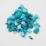 シェルさざれジッパー袋入り　ブルーグリーン10ｇ　レジン・ネイルアートに　