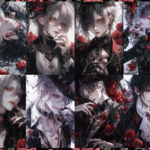 【2月受注販売品】デザインペーパー　COOL MEN VAMPIRE AI  コラージュシート