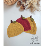 りんご帽子とゆず帽子