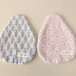 3層ふんわり授乳スタイ　リバーシブル  汗とりパット 2点セット