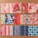 和紙7.5×7.5cm50柄50枚〜折り紙　washi  友禅和紙　折り鶴　敬老の日　