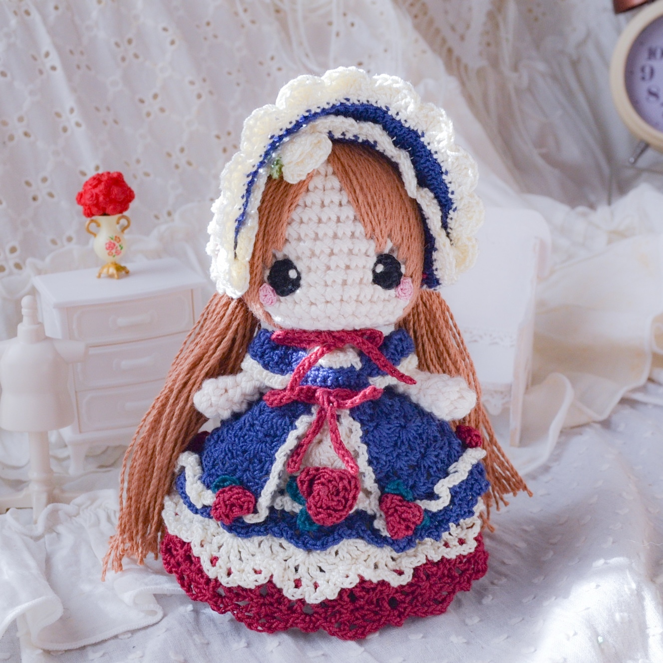 ルナマヒナオーダーページ　あみぐるみドール ルナマヒナ様オーダー品 あみぐるみドール2体