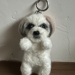 ✿M様  オーダー商品 シーズーちゃんキーホルダー✿ 犬　羊毛フェルト