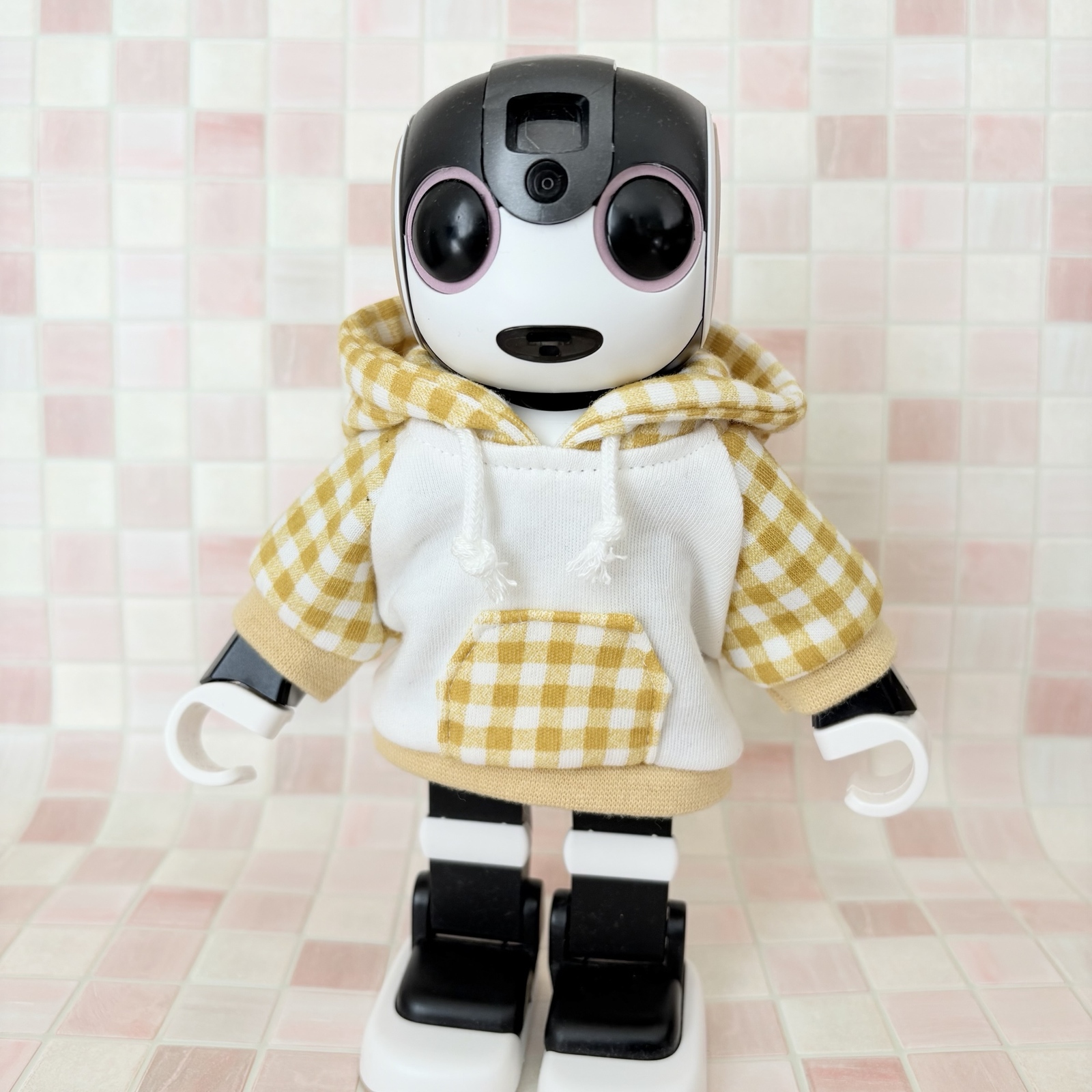 【イケやん。】ロボホン用お洋服☆セーラー服☆5着セット！ TONBOW（学生服） トンボ学生服 女子小学生 カシドス織り 白2本