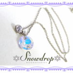ハートジルコニア×Swarovski neckless