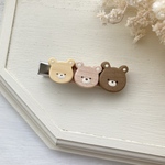 🐻3匹のくま ヘアクリップ
