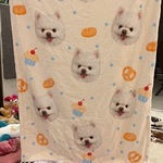 世界中一つだけのオリジナルブランケット 犬・猫・ハムスター・鳥・毛布 カスタム フランネル