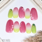 【充実のセット付き】ꕤ︎︎桜餅ネイルꕤ︎︎