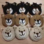 ichigoma15オーダー分　アクリルたわし★柴犬